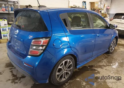 2019 Chevrolet Sonic Lt Auto from USA, damaged, VIN 1G1JD6SB3K4148819
